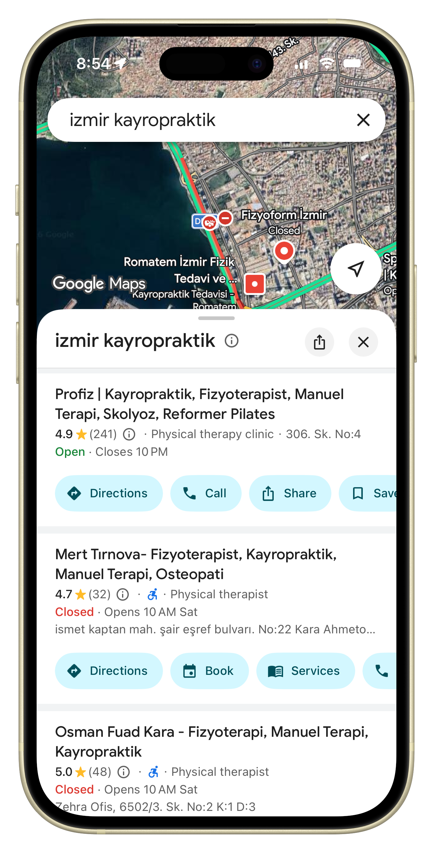 Google Maps Top 3 Rankings